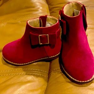 Janie and Jack Toddler Suede Boots